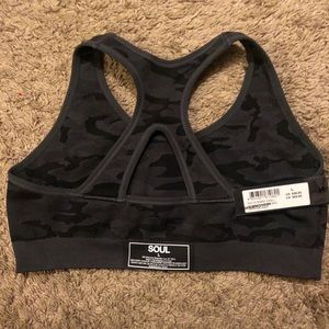 Soulcycle Camo Sports Bra